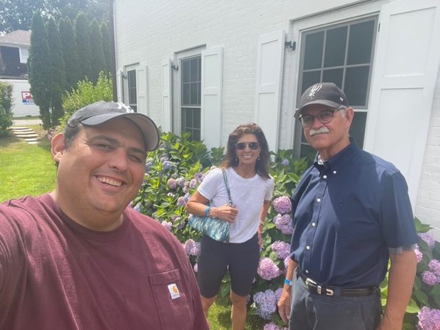 The Hausmann's And The Hydrangeas