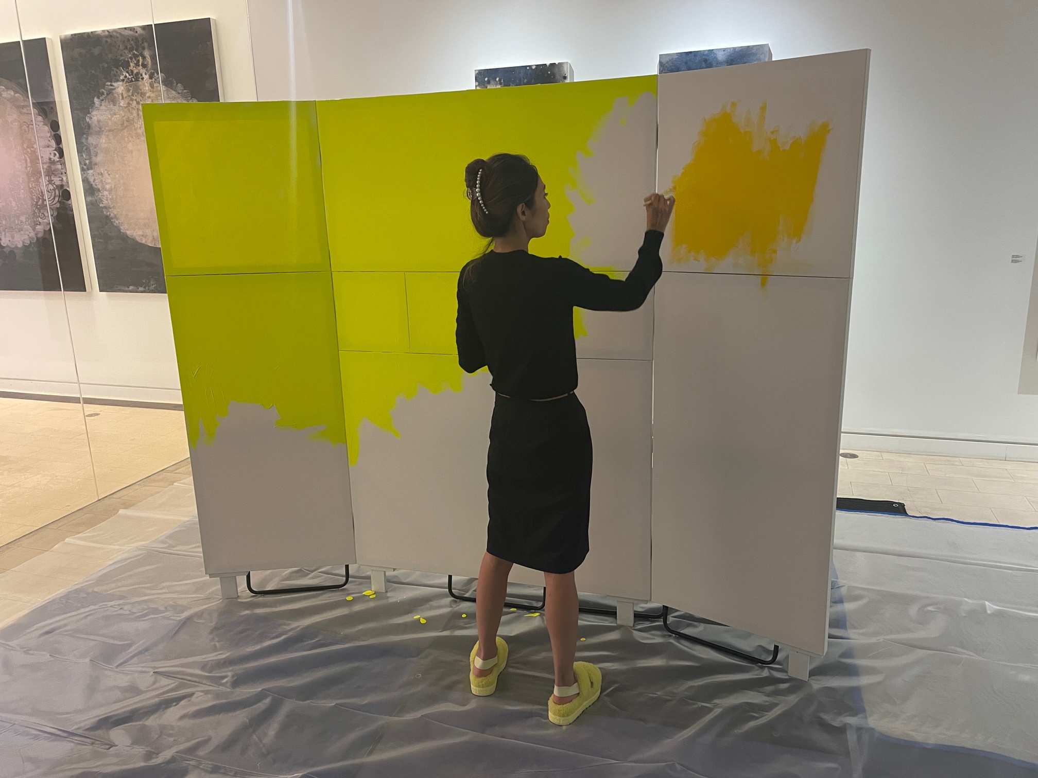 Kate And The Color Yellow, And Also Shoes