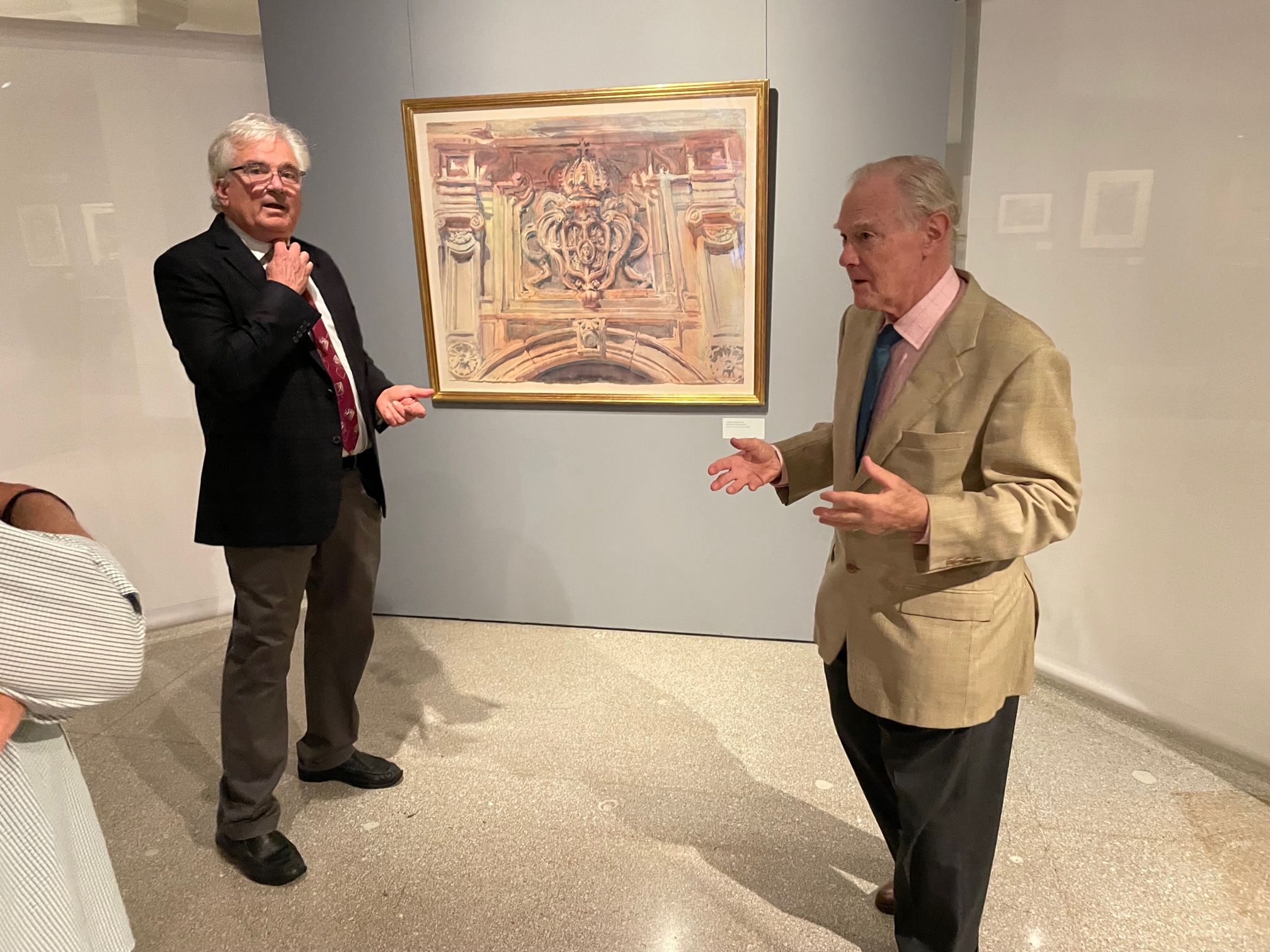 Marcus And Tim With The Hispanic Society Of America