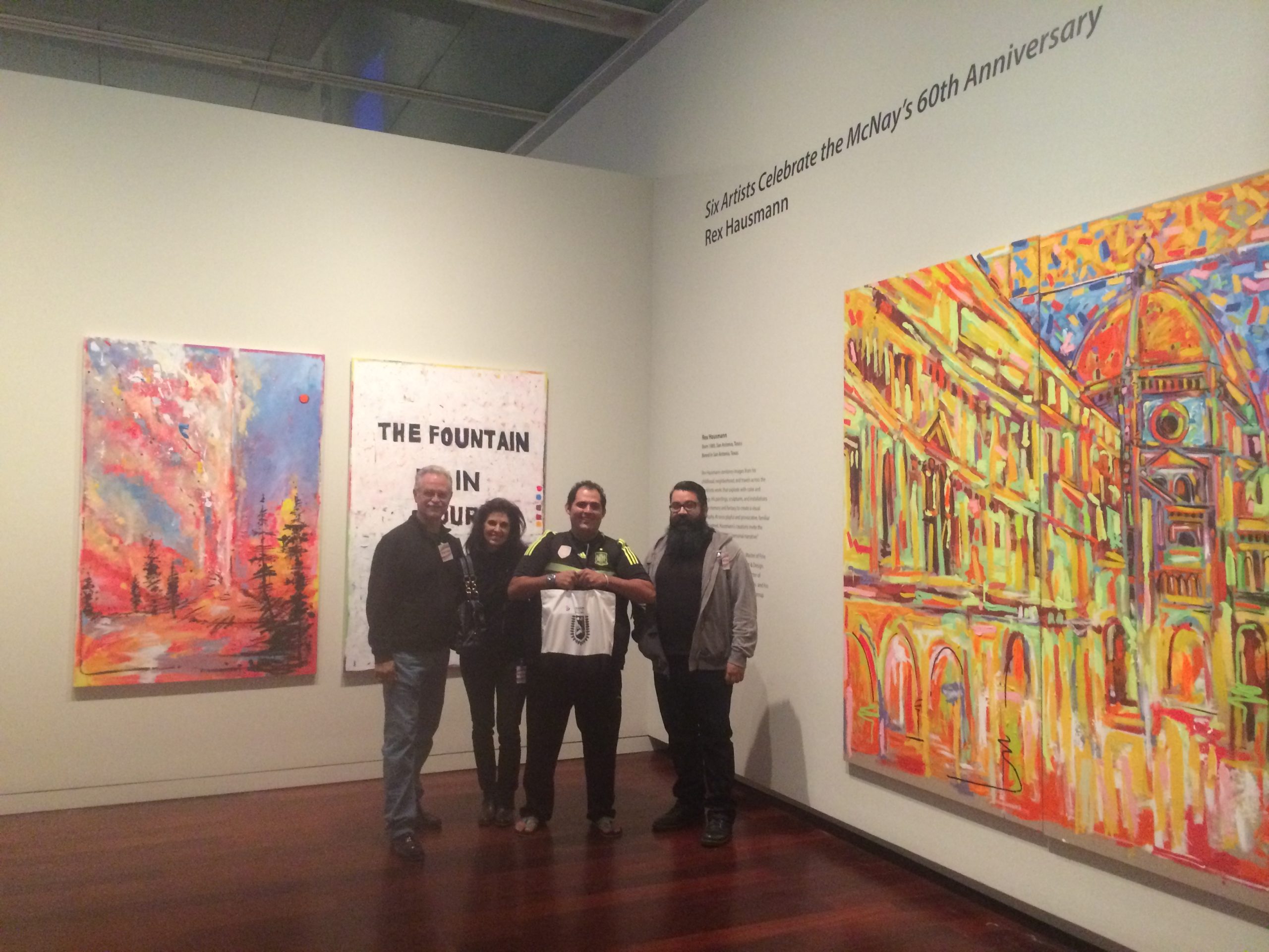 Gene, Renee & Rex Hausmann & David A