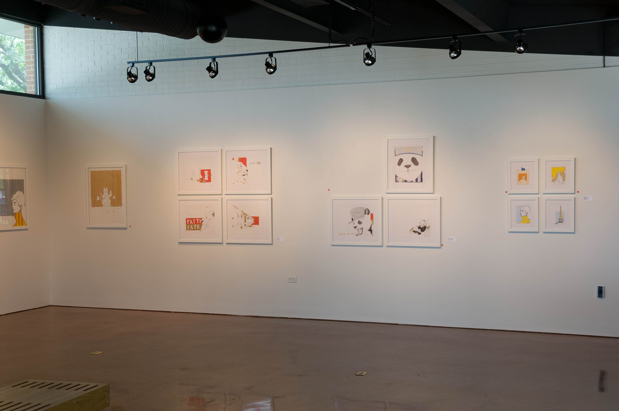 The Black, White and Red Drawings
