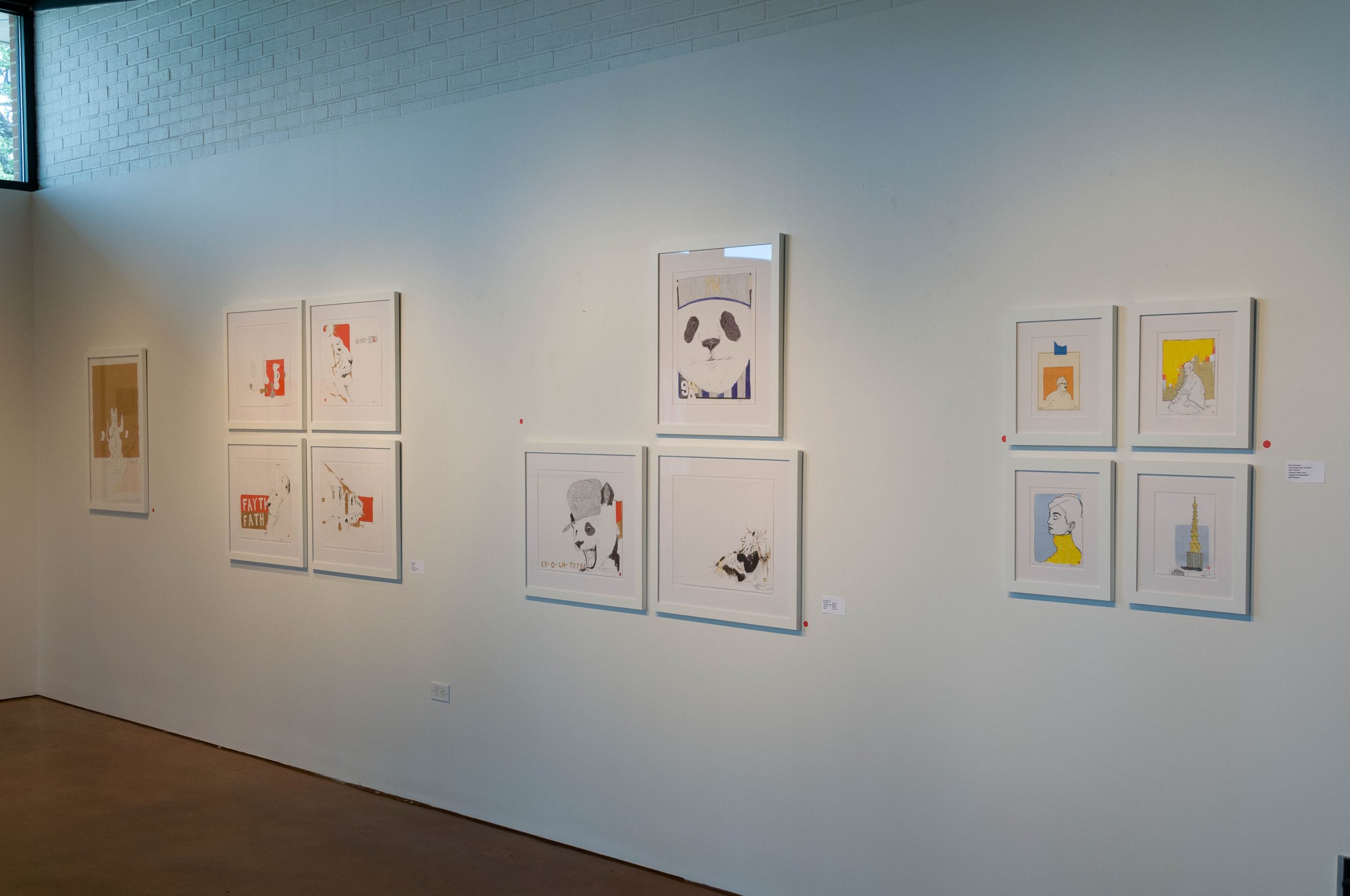 The Black, White and Red Drawings