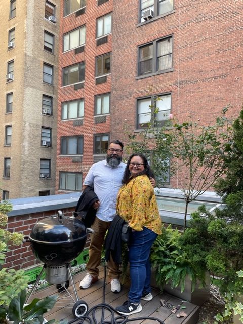 Dave And Denise At Waterfall Mansion