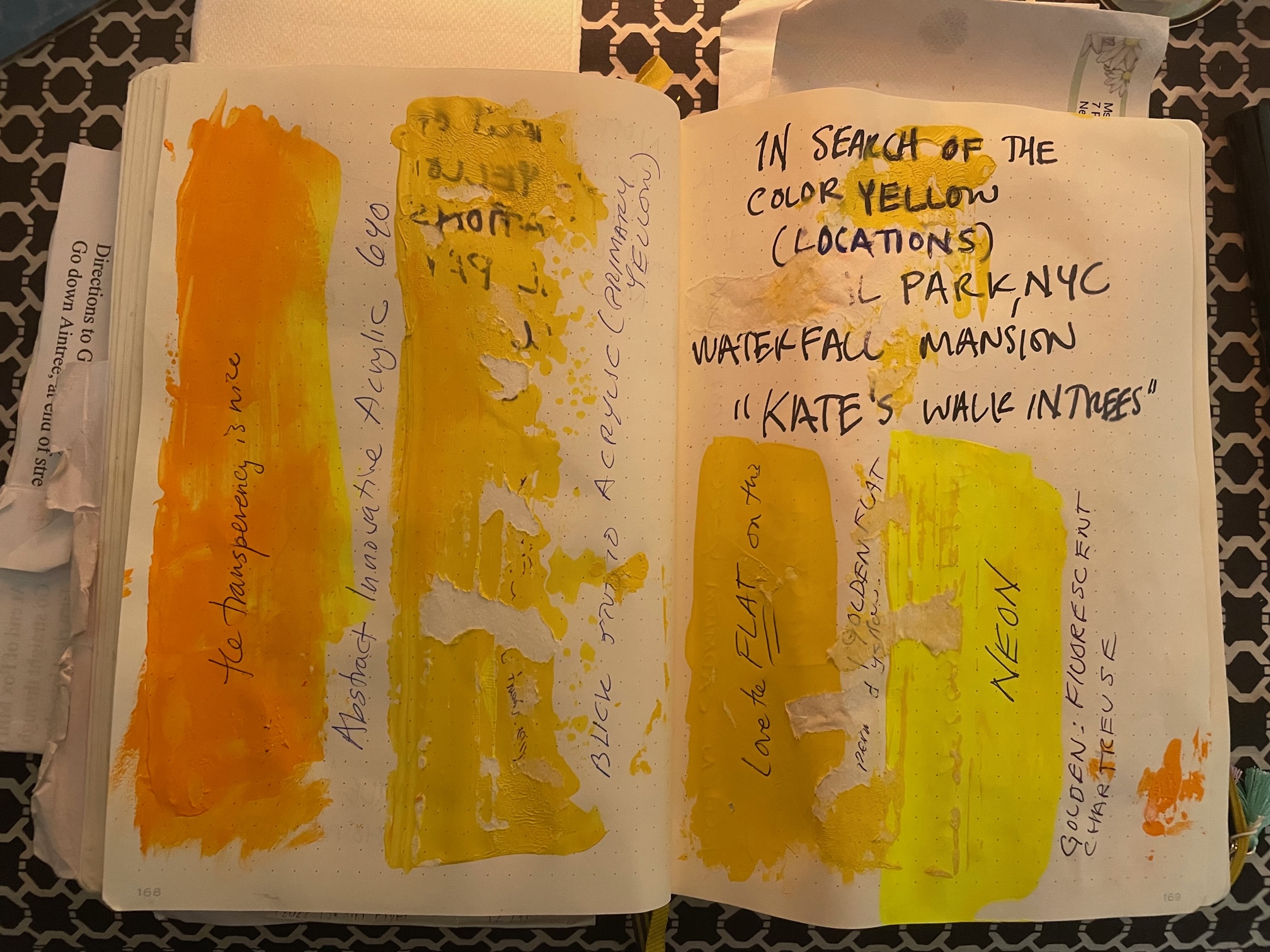 Notes On Yellow